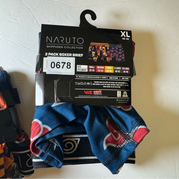 Naruto Shippuden Men's Boxer Briefs, 2-Pack - Picture 6 of 6